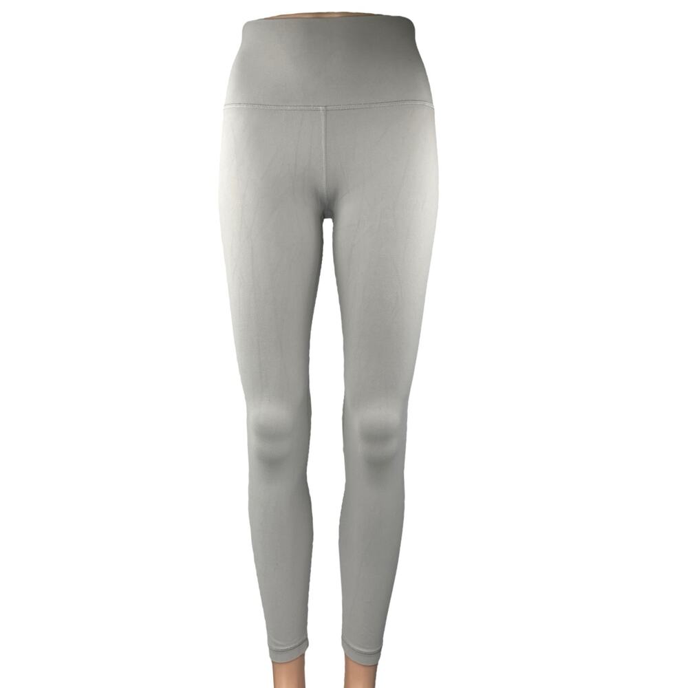 Aritzia Golden Women's Gray Mid Rise Yoga Running Athletic Leggings Pants Size 2